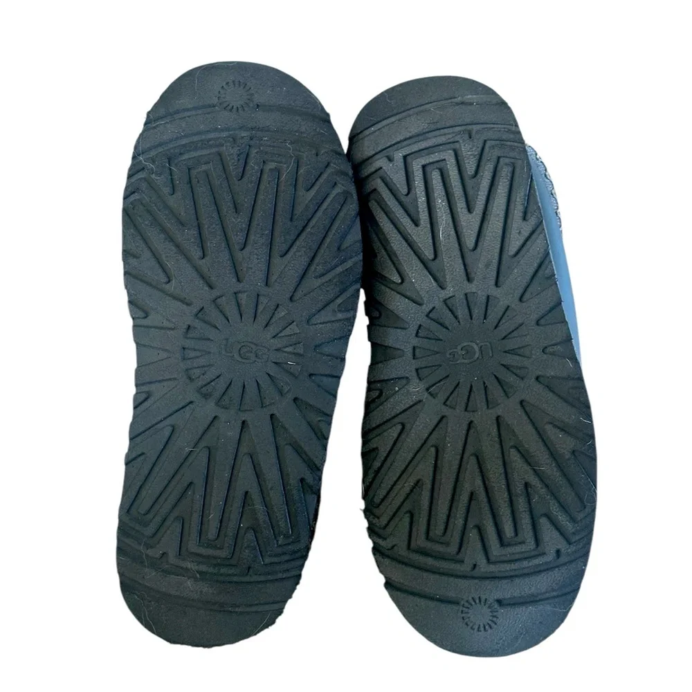 UGG Women Tazz Platform Shearling Lined Moccasins Ultra Matte Seaweed Shoe Sz. 8 - Picture 6 of 8